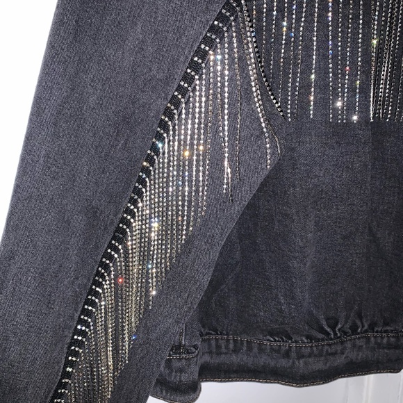 Fringe Denim Jacket - Picture 3 of 8